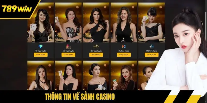 Thông tin về sảnh casino