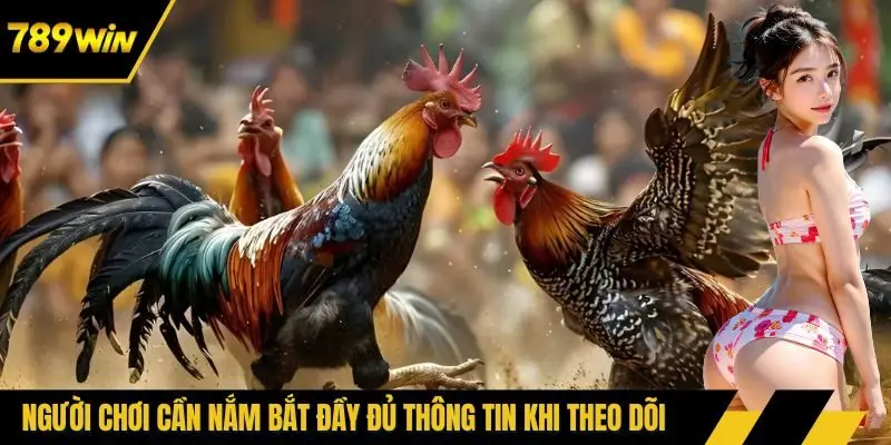 Người chơi cần nắm bắt đầy đủ thông tin khi theo dõi